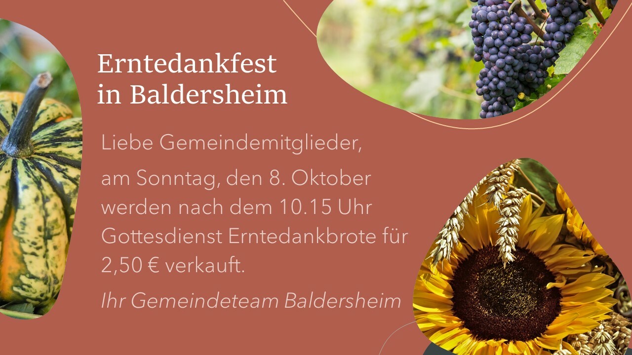 Info Erntedankbrote