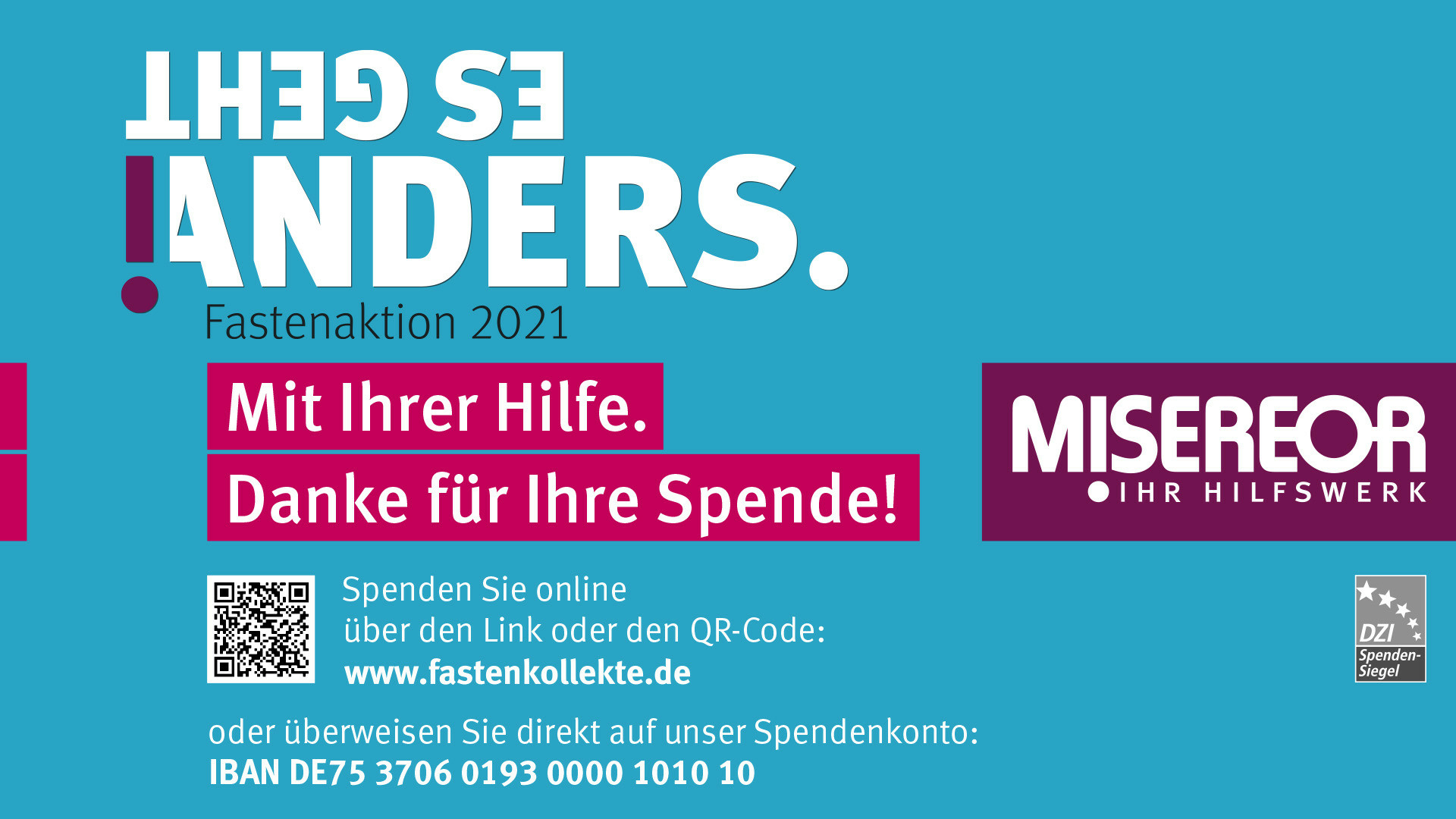 Misereor Spenden